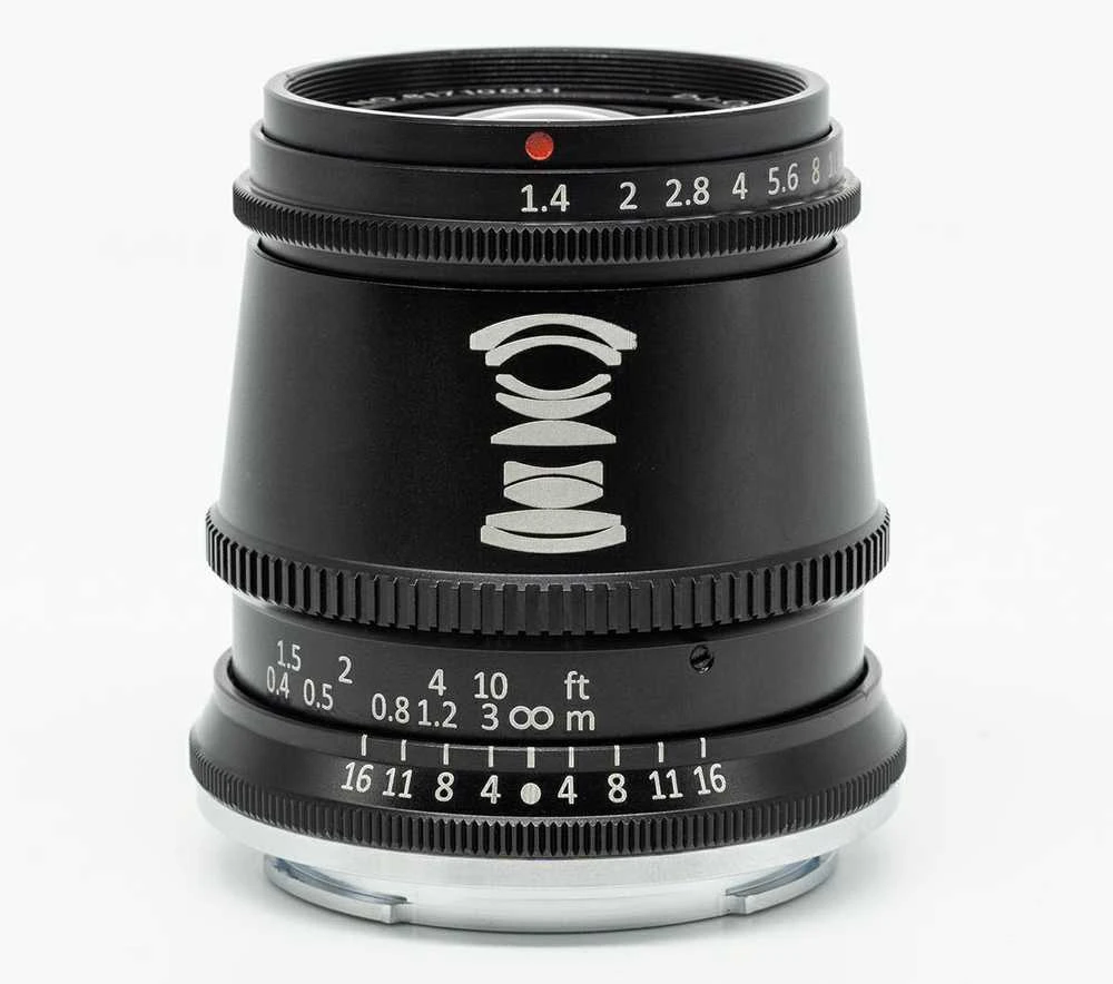 Objektyvas TTArtisan 17mm F1.4 APS-C Fuji FX