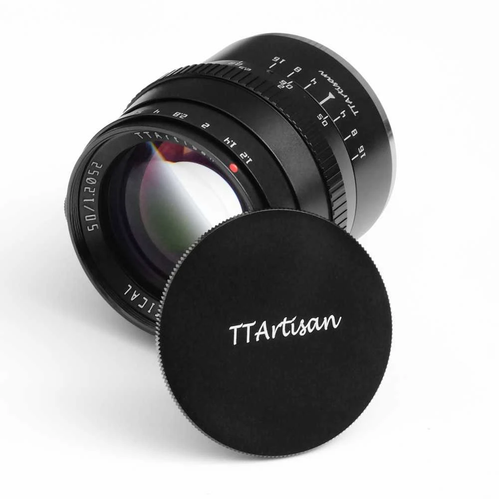 Objektyvas TTArtisan 50mm F1.2 APS-C Fuji FX