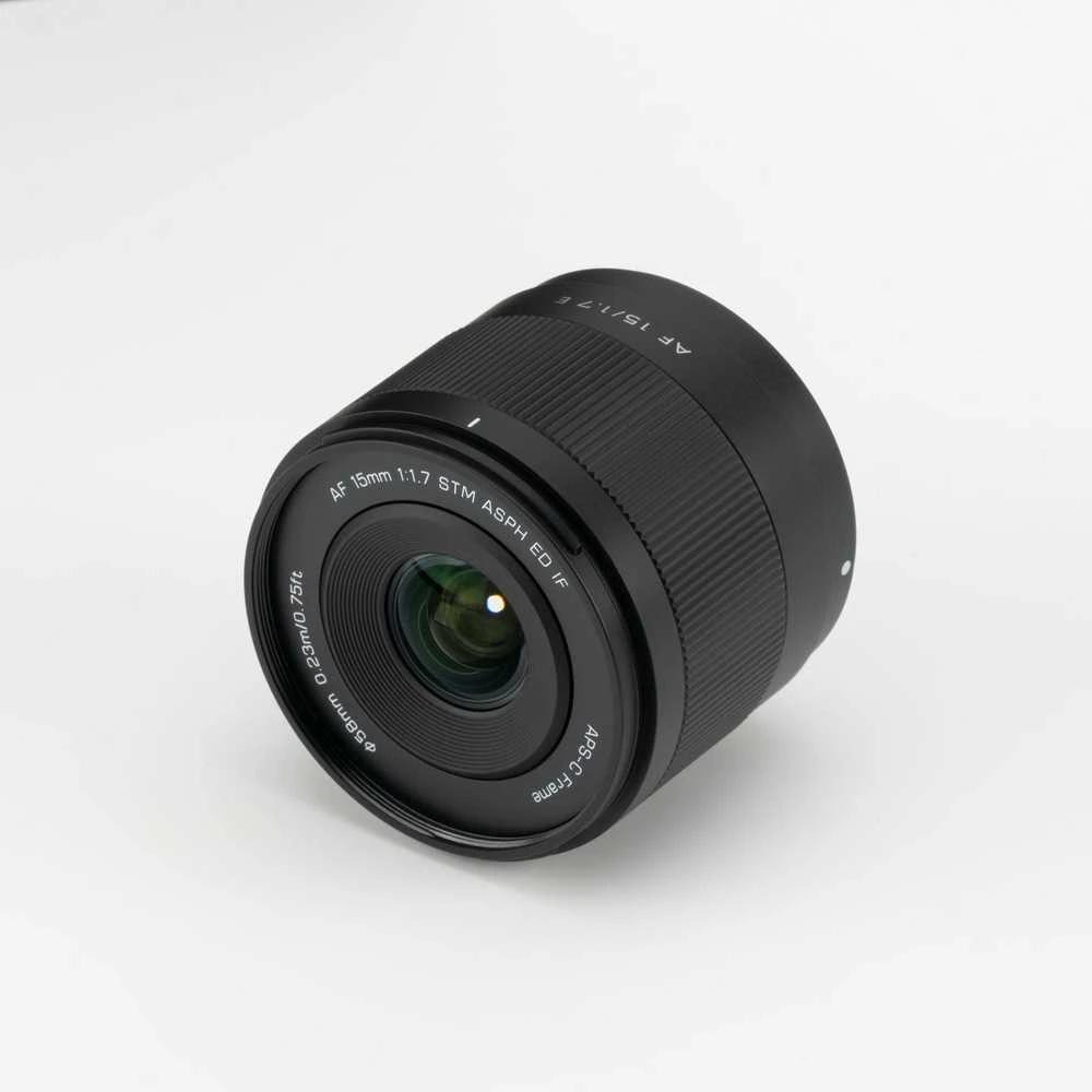 Objektyvas - Viltrox AF 15mm F1.7 Air Sony E-mount Platus kampas Lengvas