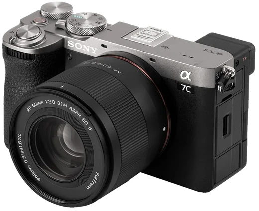 Objektyvas - Viltrox AF 50mm F2.0 Sony FE (pilno kadro, automatinis fokusavimas, F2.0, 0.45m)
