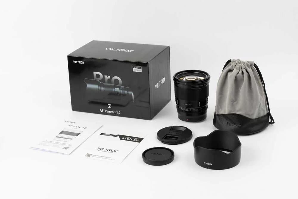 Objektyvas - Viltrox AF 75mm F1.2 Nikon Z PRO Atsparus Orui Automatinis Fokusavimas