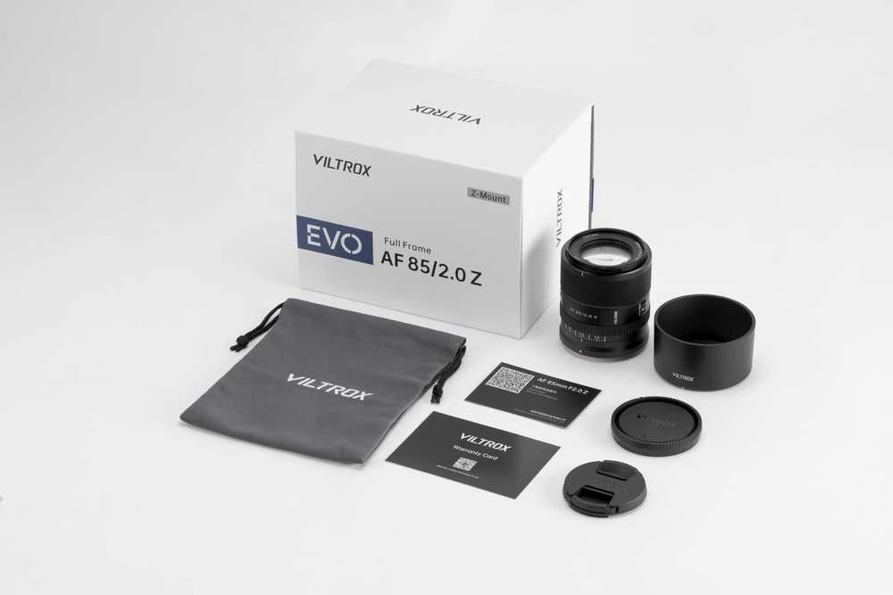 Objektyvas - Viltrox AF 85mm F2.0 EVO Z (Viltrox, 85mm F2.0, Z-mount)