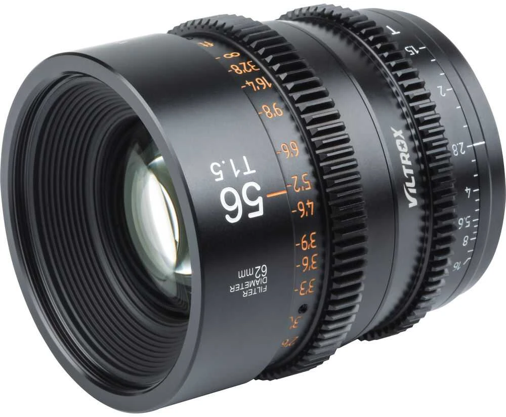 Objektyvas - Viltrox S 56 T1.5 Cine APS-C MF Sony E Mount