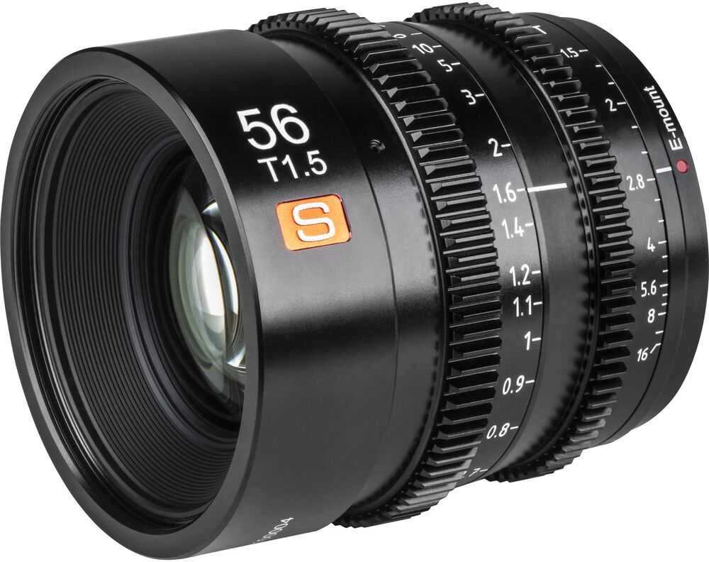 Objektyvas - Viltrox S 56 T1.5 Cine APS-C MF Sony E Mount