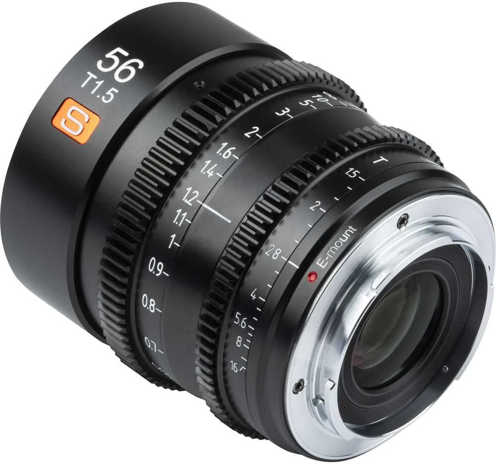 Objektyvas - Viltrox S 56 T1.5 Cine APS-C MF Sony E Mount