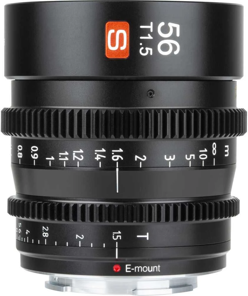Objektyvas - Viltrox S 56 T1.5 Cine APS-C MF Sony E Mount