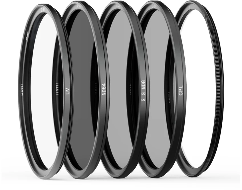 Objektyvo filtras - Urth 52 mm magnetinis kraštovaizdžio rinkinys Plus+ UV CPL Soft Grad ND8 ND64 ND1000