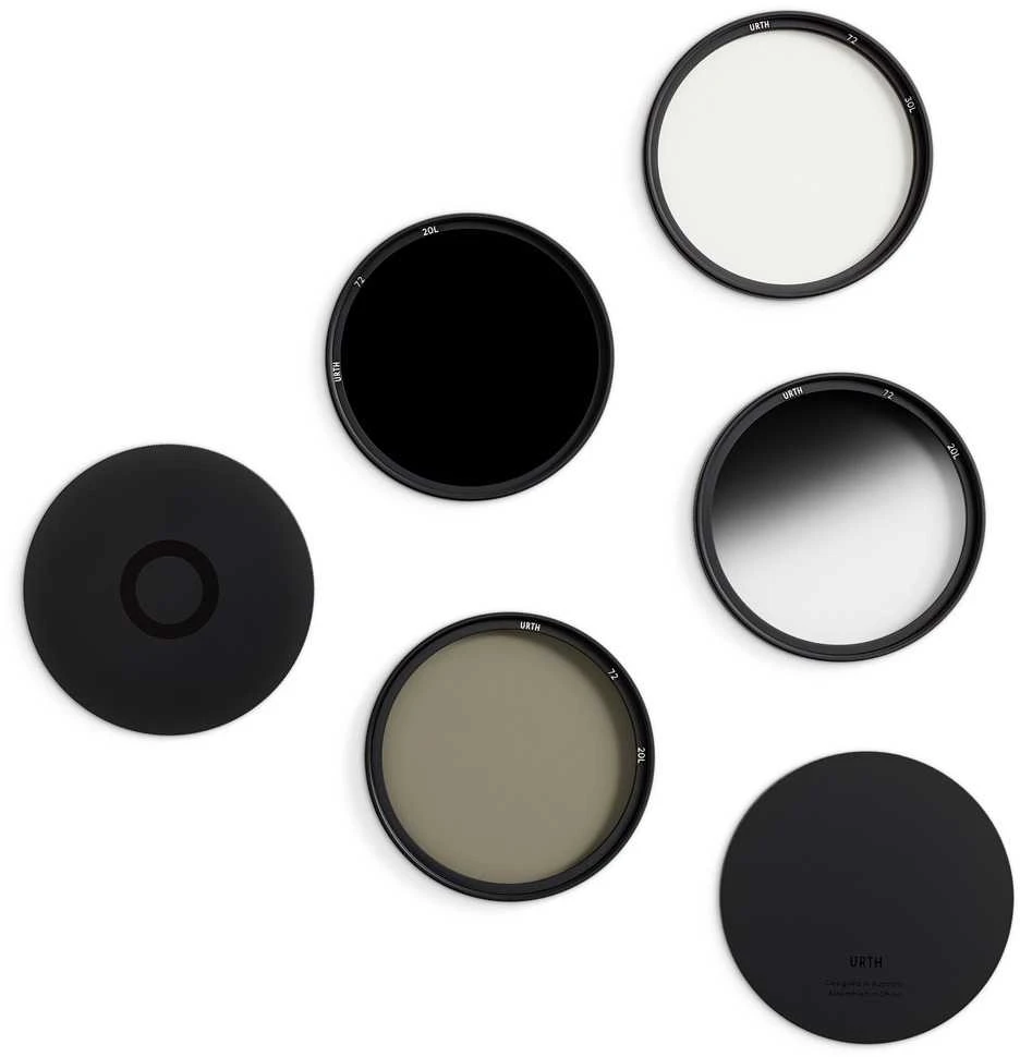 Objektyvo filtras - Urth 72mm UV CPL ND64 Soft Grad ND8 rinkinys