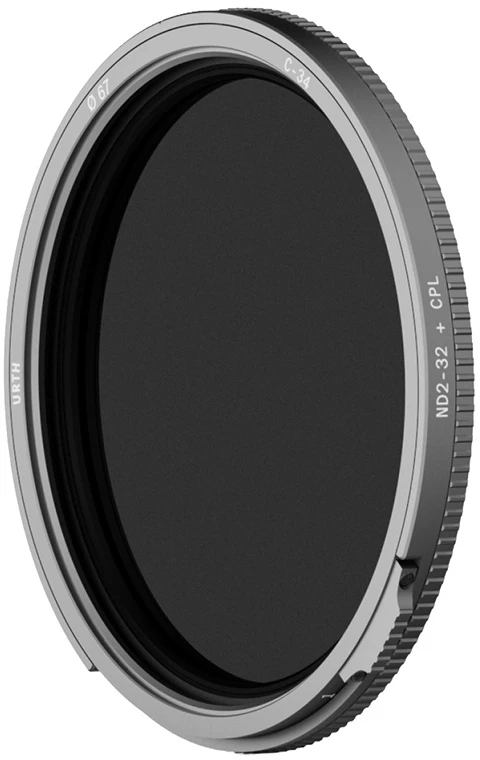 Objektyvo filtras - Urth kintamas ND2–ND32 + CPL filtras Pro 55 mm