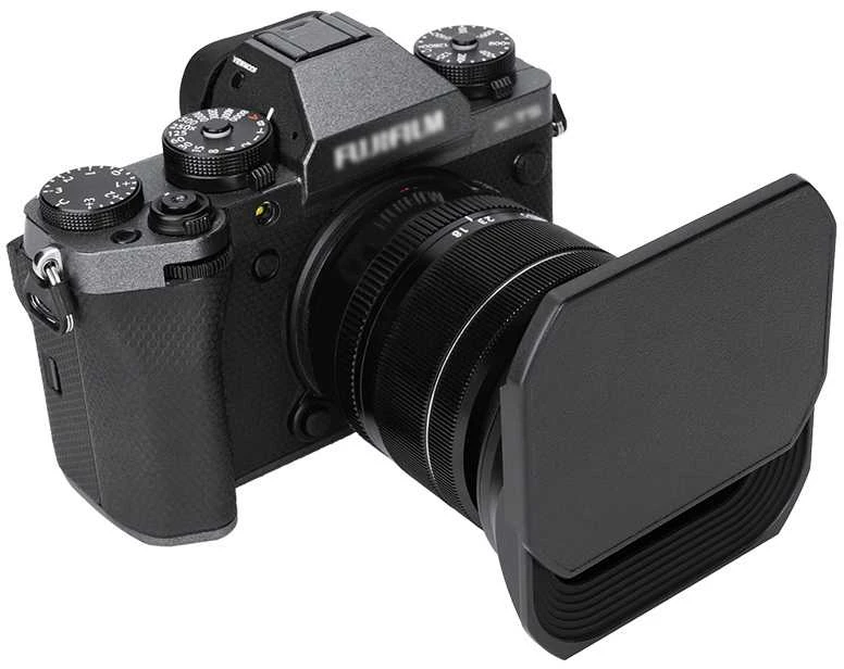 Objektyvo gaubtas - JJC LH JXF1855II for Fuji XF14mm F2.8 R, XF18-55mm F2.8-4 R Juodas