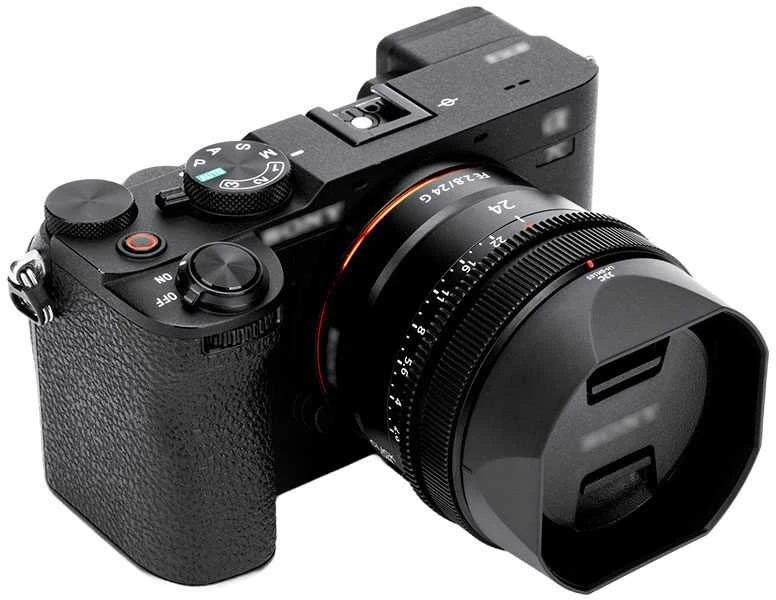 Objektyvo gaubtas - JJC LH SH165 for Sony FE 24mm, 40mm, 50mm, ABS, matinė juoda