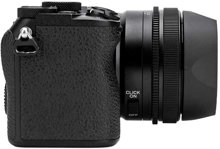 Objektyvo gaubtas - JJC LH SH165 for Sony FE 24mm, 40mm, 50mm, ABS, matinė juoda