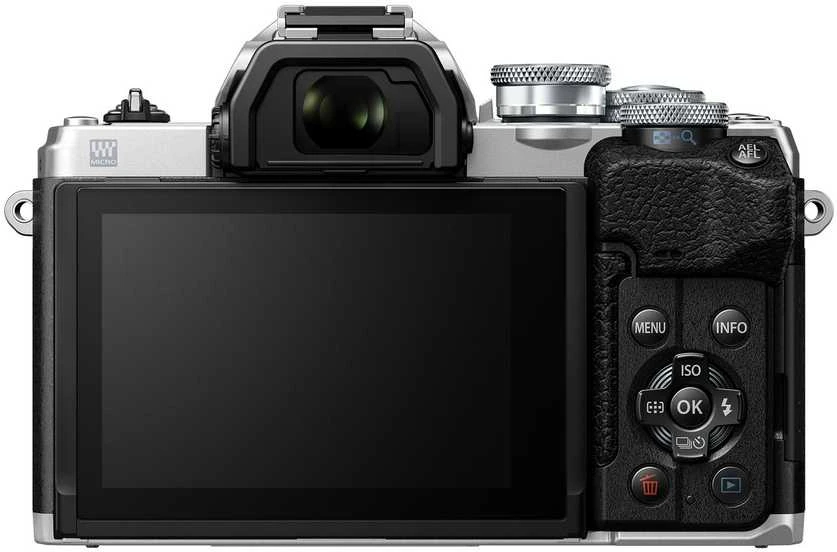 „Olympus OM-D E-M10 Mark IV Body“ („Sidabrinis“)