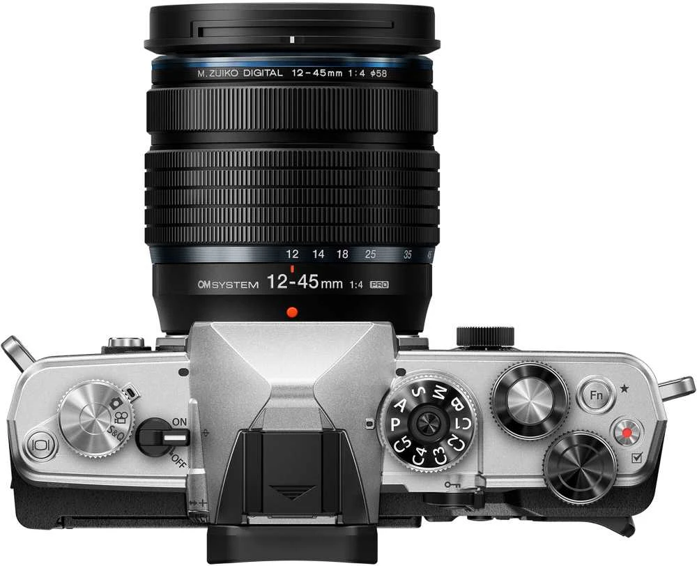 Olympus OM SYSTEM OM-3 + M.ZUIKO DIGITAL ED 12-45mm F4 PRO (Sidabrinis)