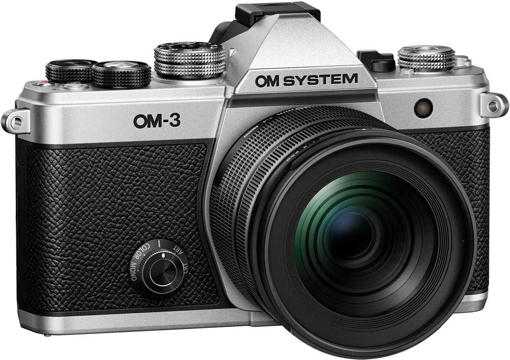 Olympus OM SYSTEM OM-3 + M.ZUIKO DIGITAL ED 12-45mm F4 PRO (Sidabrinis)