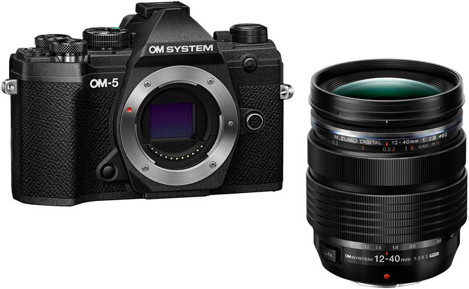 Olympus OM SYSTEM OM-5 + M.ZUIKO DIGITAL ED 12-40mm F2.8 PRO II (Juodas)