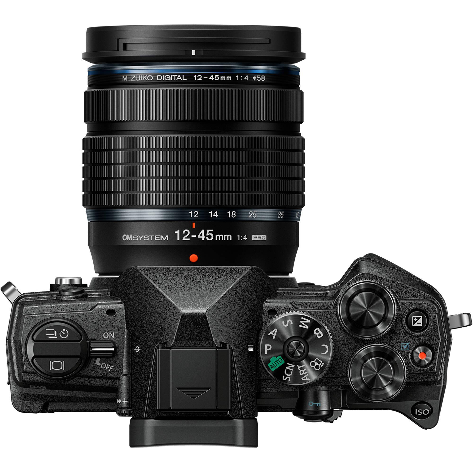 Olympus OM SYSTEM OM-5 + M.ZUIKO DIGITAL ED 12-45mm F4 PRO (Juodas)