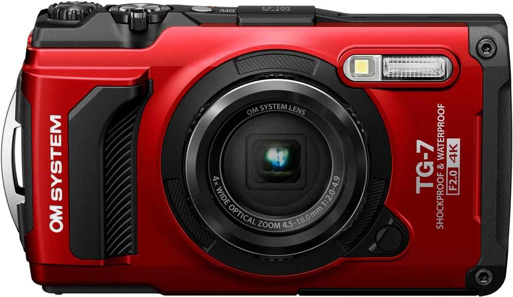 Olympus Olimpas | Skaitmeninis fotoaparatas | TG-7 | 12 MP | ISO jautrumas (maks.) 12800 | Ekrano įstrižainė 3,0" | Vaizdo įrašymas | Wi-Fi | TTL iESP automatinis fokusavimas su kontrasto aptikimu | 1/2,33" CMOS | Raudona