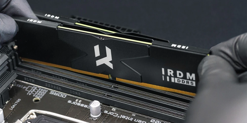 Goodram IRDM DDR5 atminties modulis 32 GB 2 x 16 GB 288 kontaktų DIMM