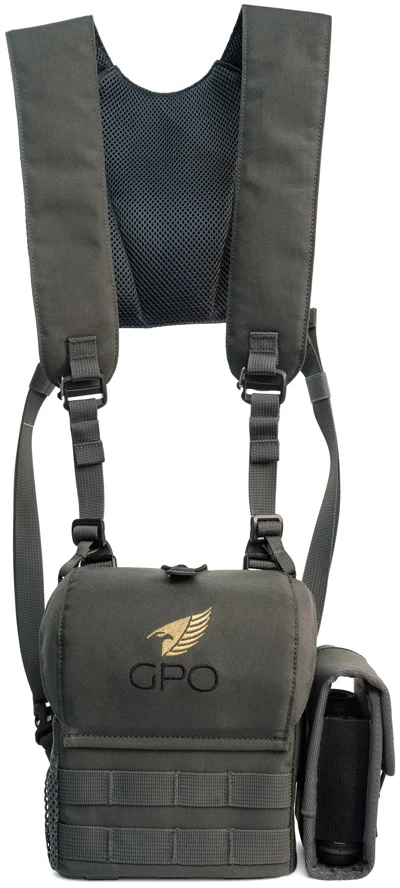 Optika - GPO Bino Harness PRO 500D Nailonas MOLLE, Lietaus Danga