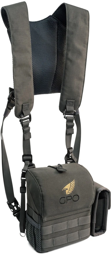 Optika - GPO Bino Harness PRO 500D Nailonas MOLLE, Lietaus Danga