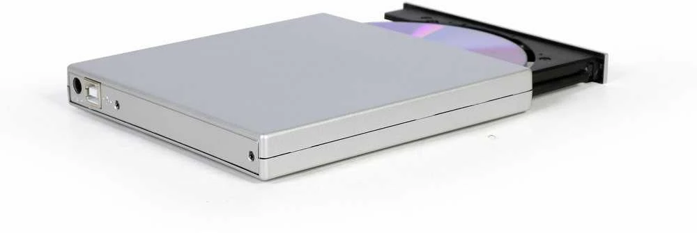 Kietasis diskas Gembird DVD-USB-021-SV External USB DVD drive, sidabrinis