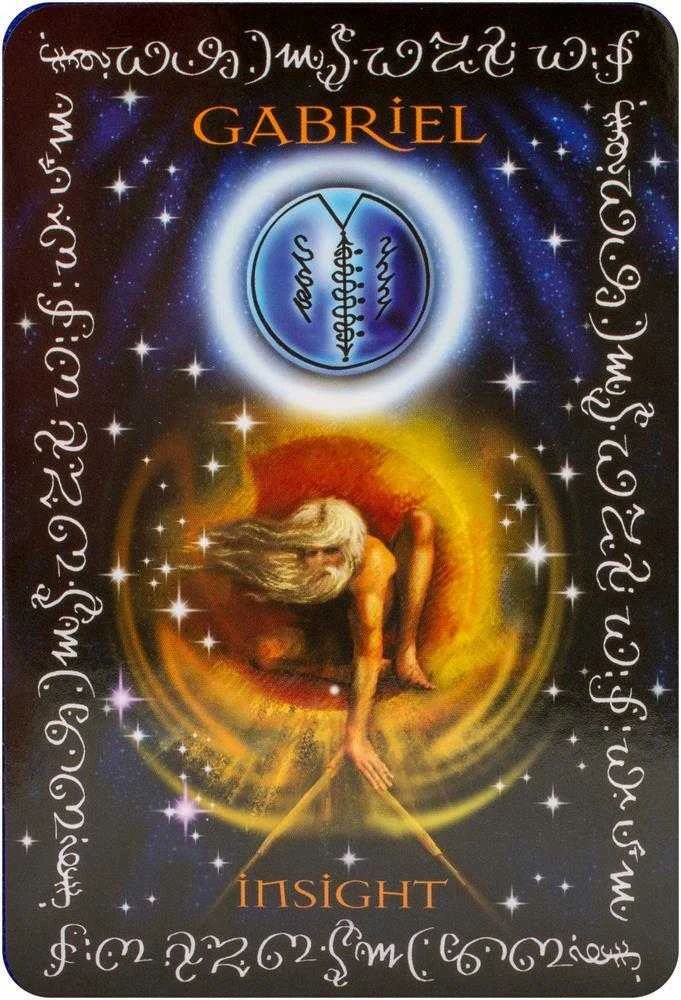 Orakulo Kortos Angel Heart Sigils Findhorn Press