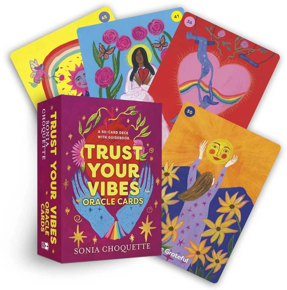 Trust Your Vibes orakulo kortos – Sonia Choquette, 50 kortų, Hay House