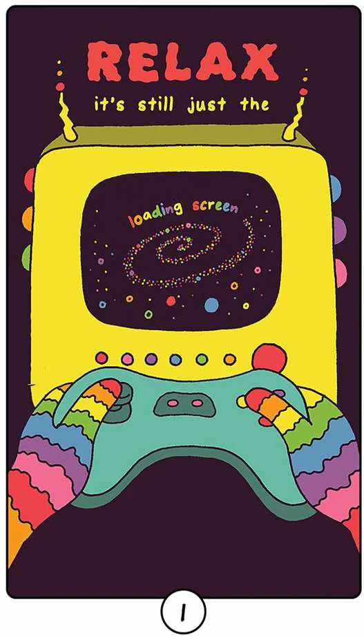 Orakulo Kortos Rainbow Brainskull Andrews Mcmeel Publishing