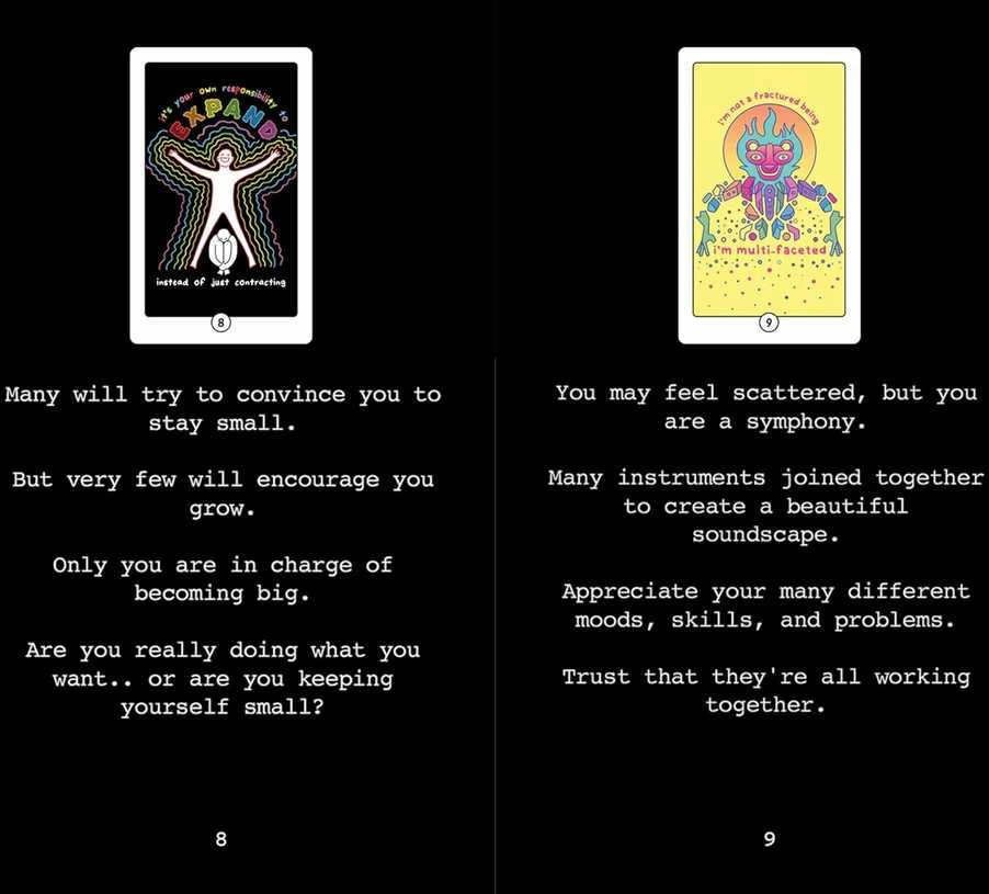 Orakulo Kortos Rainbow Brainskull Andrews Mcmeel Publishing