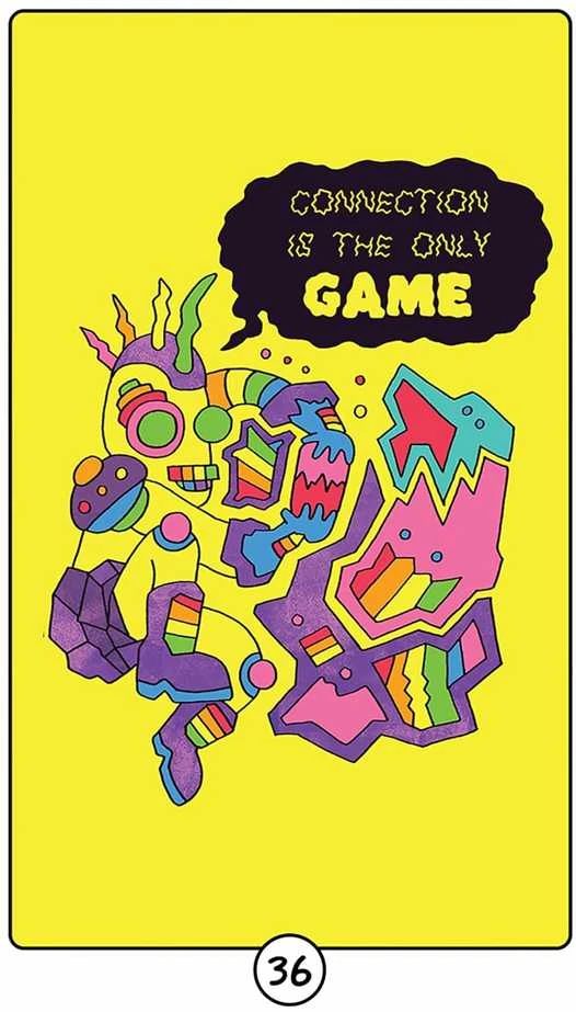 Orakulo Kortos Rainbow Brainskull Andrews Mcmeel Publishing