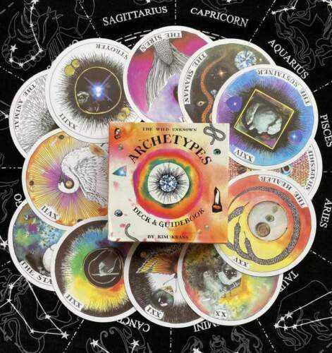 Orakulo Kortų Ir Knygos Rinkinys The Wild Unknown Archetypes Harper One