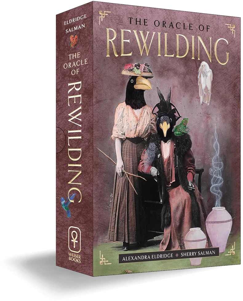 Weiser Books The Oracle of Rewilding orakulo kortos – gyvūnų išminties galia