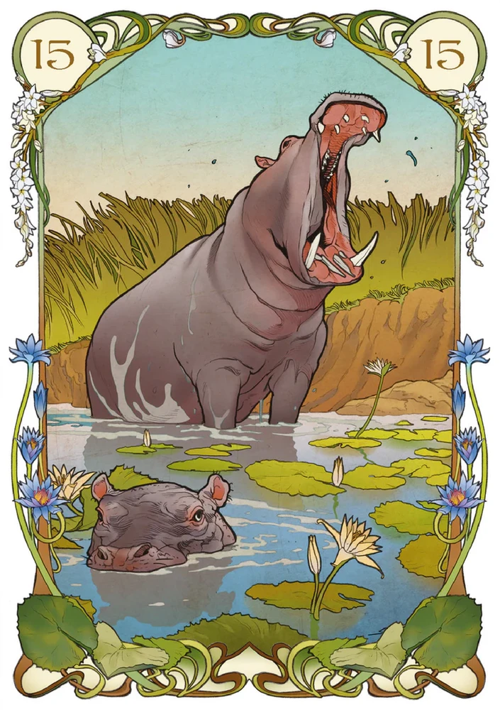 Orakulo kortų rinkinys - Lo Scarabeo Egiptietiškas Lenormand 36 Kortos 88x125mm