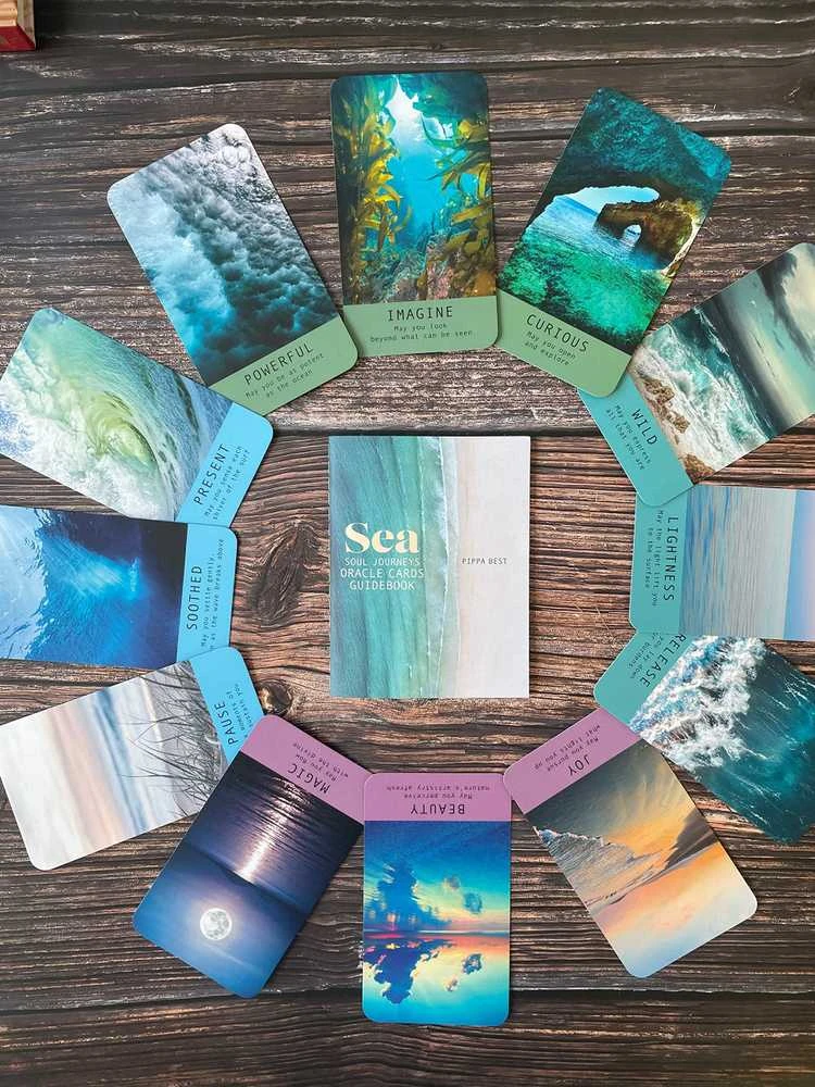 Orakulo Kortos Sea Soul Journeys Welbeck Publishing