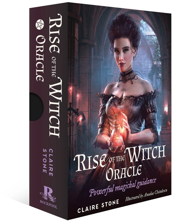 Rockpool Rise of the Witch Oracle – raganų orakulo kortos, 44 kortos