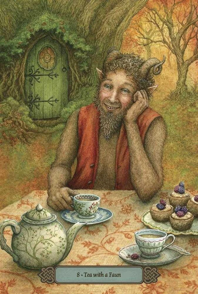 Llewellyn Forest of Enchantment būrimo kortos – Miško kerų orakulas