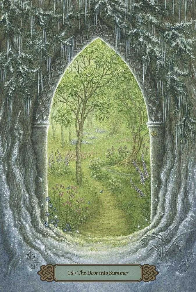Llewellyn Forest of Enchantment būrimo kortos – Miško kerų orakulas