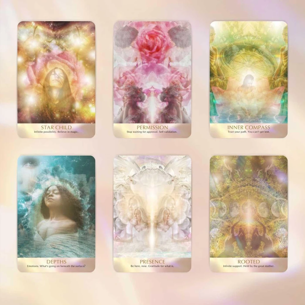 KNYGA Muse Oracle Press Seeds of Light orakulo kortos dvasinei transformacijai lyderiams