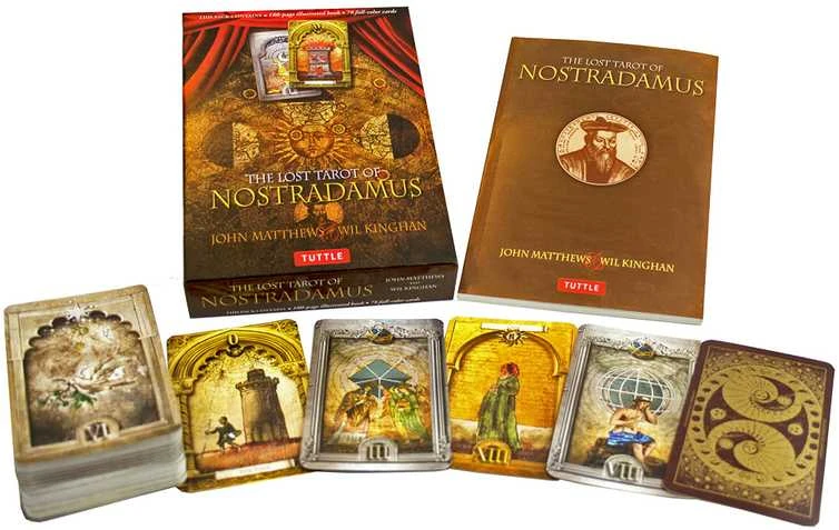 Orange Hippo Oranžinis Hippo Oranžinis Hippo The Lost Tarot Of Nostradamus Kortos