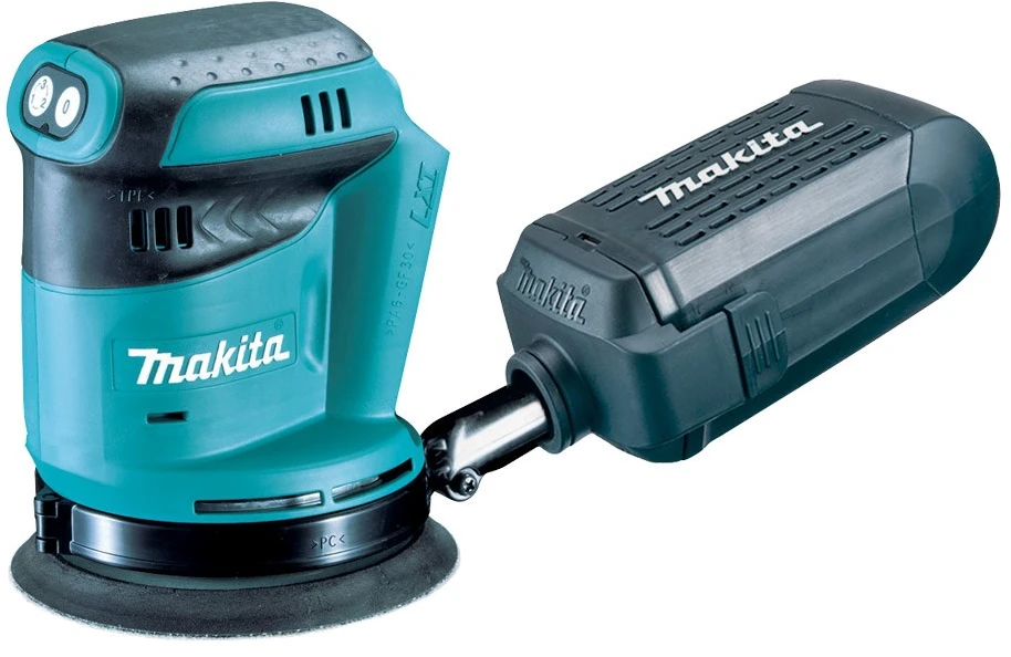 Makita DBO180Z Akumuliatorinis ekscentrinis šlifuoklis 18V, 125mm, Be akumuliatorių ir kroviklio!