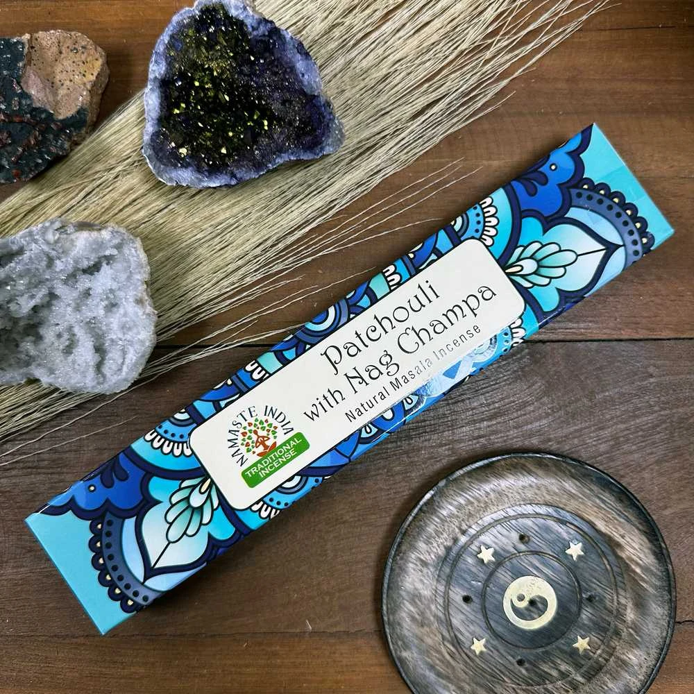 Orkay Kvepiančios Lazdelės - Namaste Mandala Masala Patchouli Nag Champa 15 Lazdelių