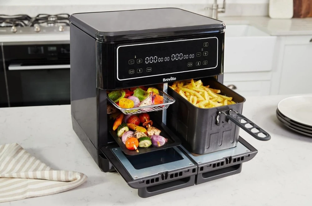 „Breville VDF130X“ oro keptuvė be aliejaus