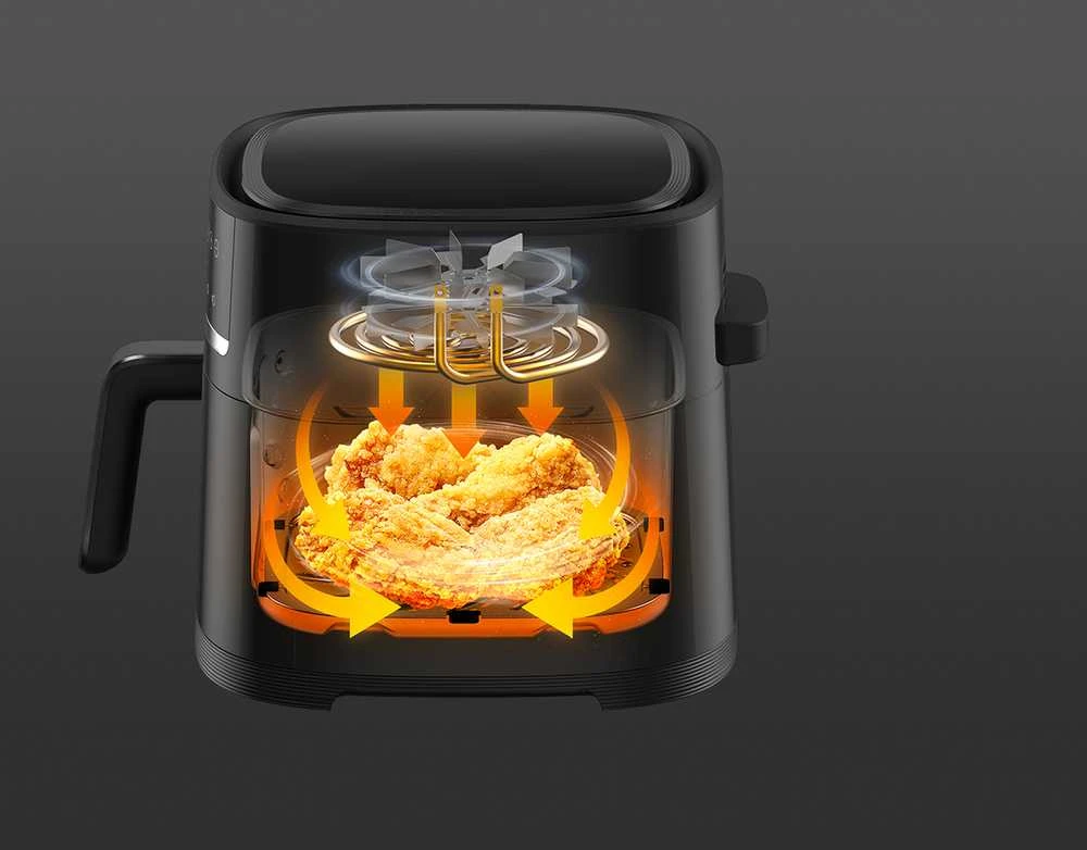 Gruzdintuvė Xiaomi Air Fryer 6L juodas