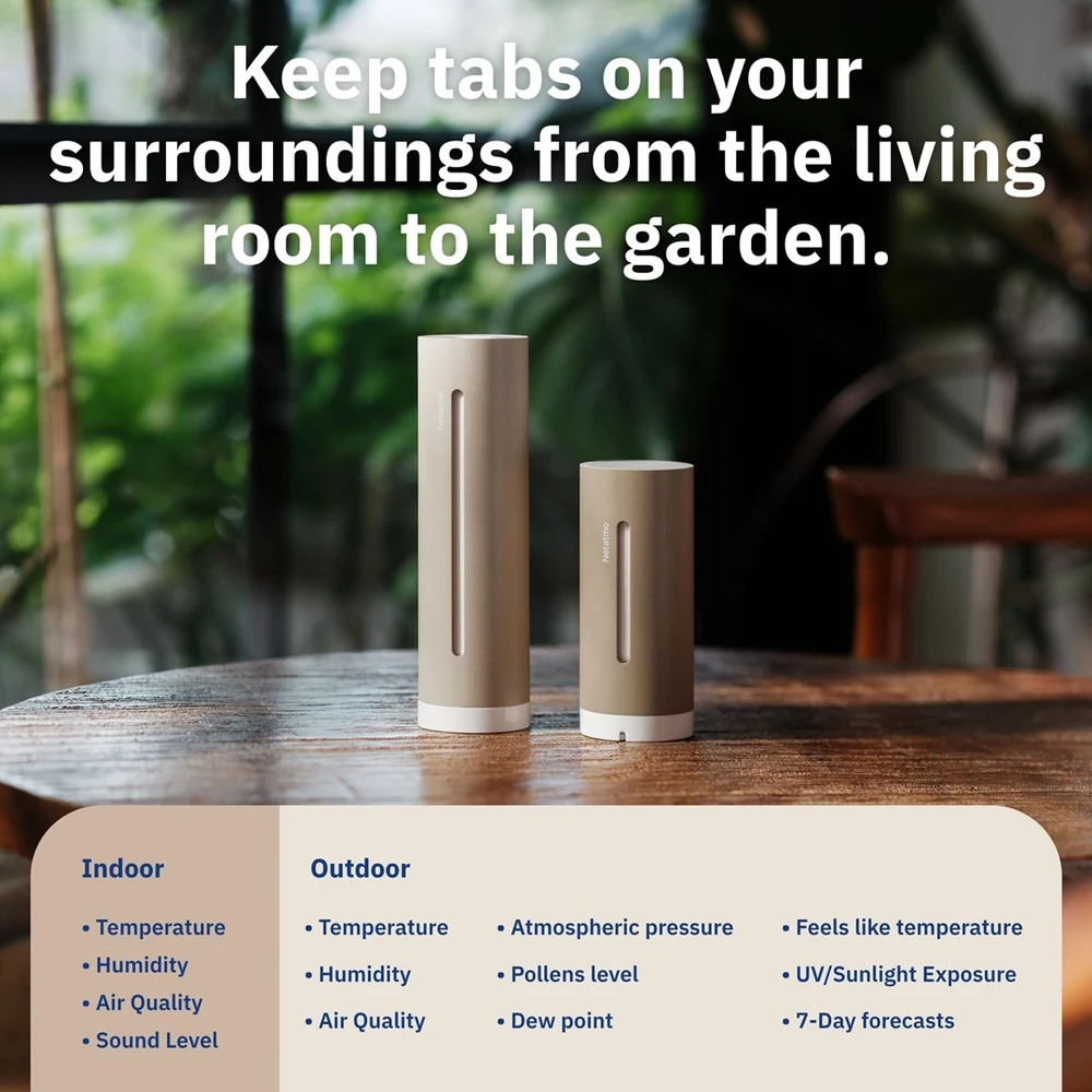 Orų stotelė ORIGINAL NETATMO NWS-S SAND, Sand