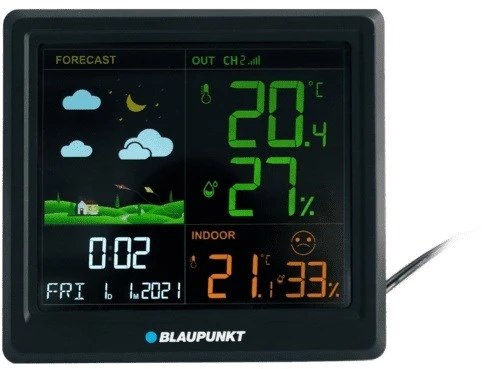 Blaupunkt meteorologinė stotis WS25BK juodas