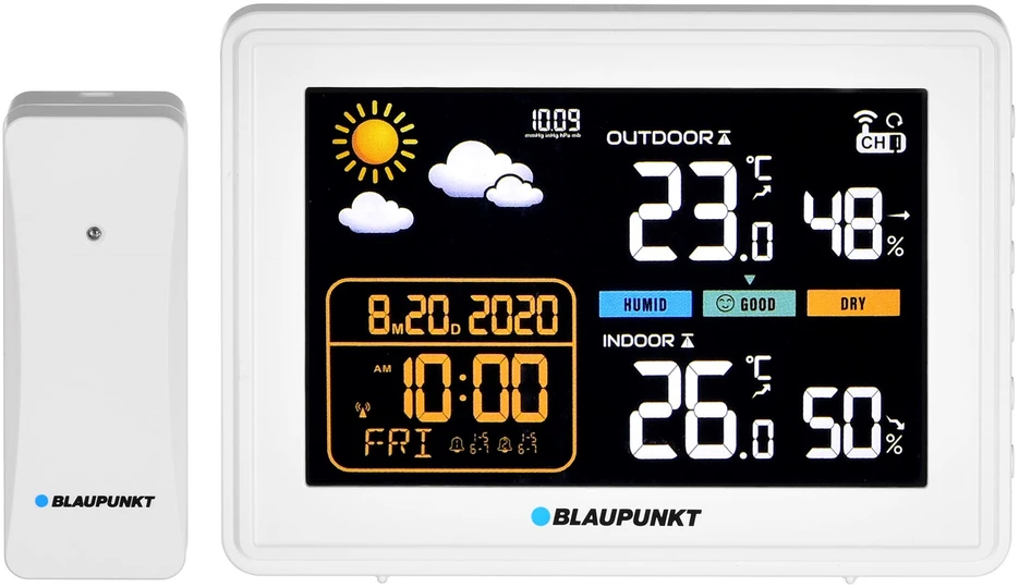 Blaupunkt WS30WH orų stotelė, balta