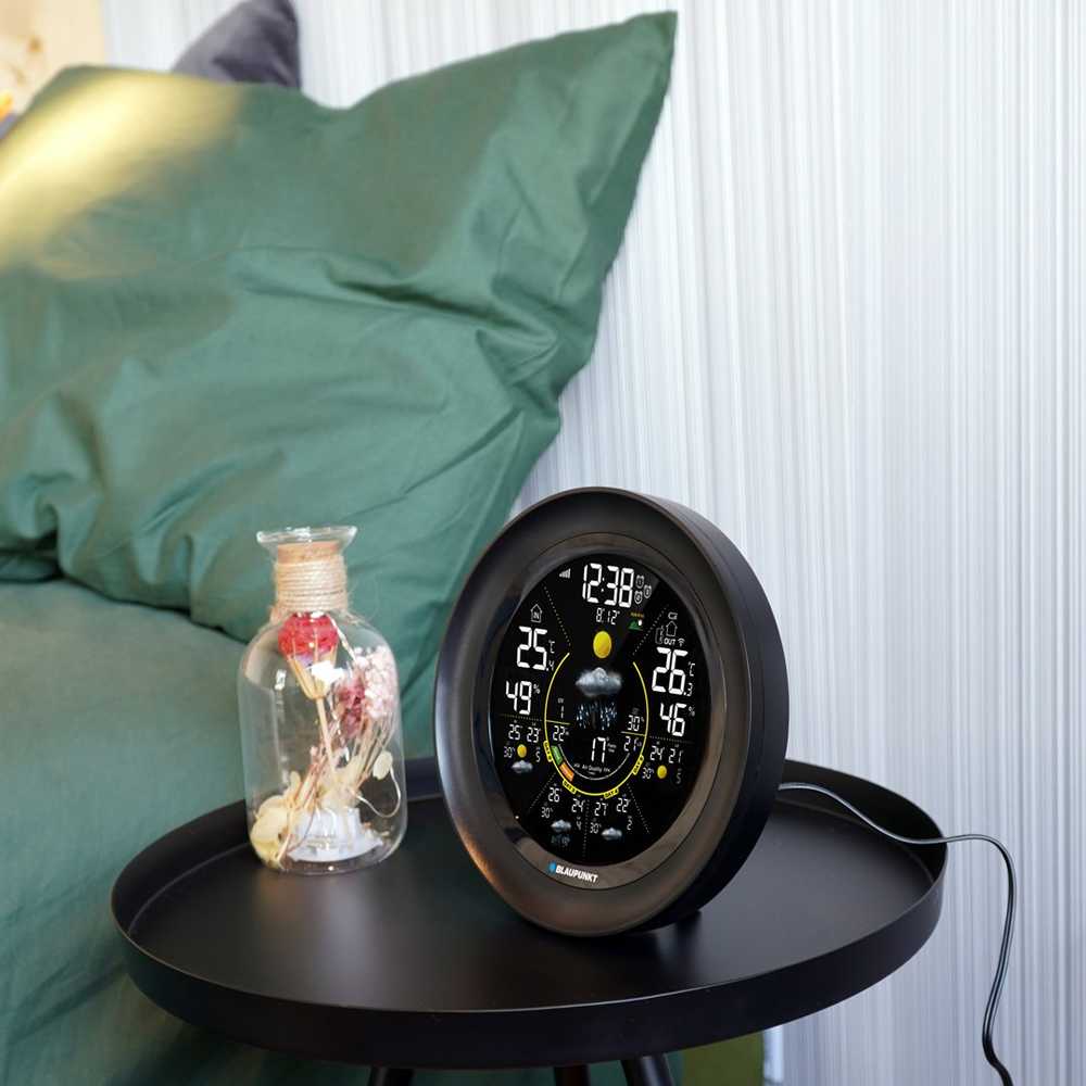 Blaupunkt WS65BK APP weather station juodas