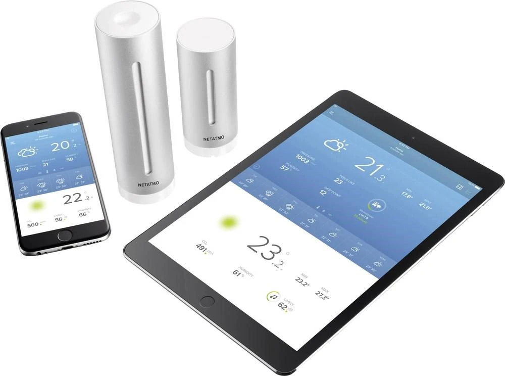Netatmo NWS01-EC Išmanioji orų stotelė