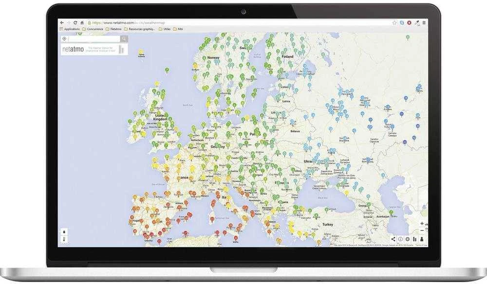 Netatmo NWS01-EC Išmanioji orų stotelė